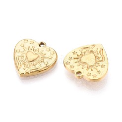 304 Stainless Steel Pendants&nbsp;STAS-N109-182G