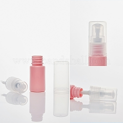 DIY化粧品保管容器キット  携帯用プラスチックトラベルローションボトルとファンネルホッパー付き  ミックスカラー  7.9x2.3cm  容量：10ミリリットル  14個/セット&nbsp;DIY-BC0011-50