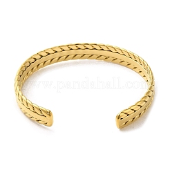 304 Stainless Steel Cuff Bangles&nbsp;BJEW-Q773-01B