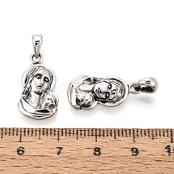 925 Sterling Silver Religion Pendants&nbsp;STER-N016-131AS