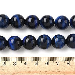 Natural Tiger Eye Bead Strands&nbsp;G-P230-08-B-14mm