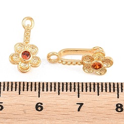 Valentine's Day Brass Micro Pave Cubic Zirconia Pendants&nbsp;KK-A298-14G