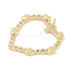 Rack Plating Brass Pendants&nbsp;KK-Q028-51G