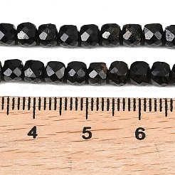 Natural Black Tourmaline Beads Strands&nbsp;X-G-P612-B01-01