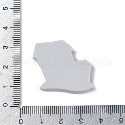 ハロウィーン 不透明樹脂 デコデン カボション  お化け屋敷  28x30x4mm&nbsp;RESI-M044-01G