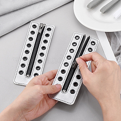 2Pcs PU Zipper Accessories&nbsp;FIND-PH0028-27A