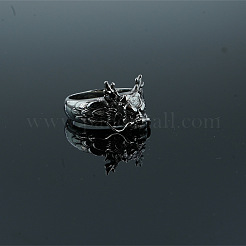Retro 304 Stainless Steel Dragon Finger Rings&nbsp;WG26D82-01