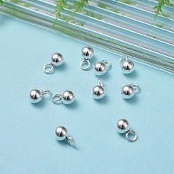 201ステンレススチールペンダントエンドピース  銀  7x4mm  穴：2mm&nbsp;X-STAS-N005-04S