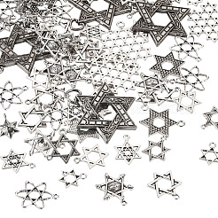 78Pcs 11 Styles Tibetan Style Alloy Pendants&nbsp;TIBE-TA0001-35