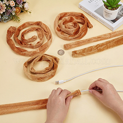 6Pcs 3 Styles Cloth Chain Cover&nbsp;AJEW-MA0001-50C