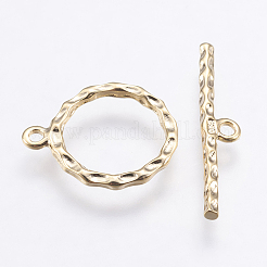 Brass Toggle Clasps&nbsp;LS-KK-G333-16G-NF
