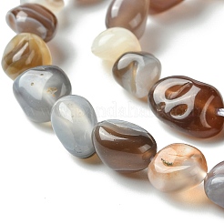 Natural Botswana Agate Nuggets Beads Strands&nbsp;G-L154-03