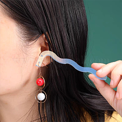 20Pcs Acrylic 2-Hole Earring Try-On Stick&nbsp;EDIS-FG0001-60