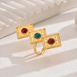 Adjustable Metal Cuff Open Rings for Women&nbsp;MX7464-4