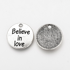 Tibetan Style Alloy Pendants&nbsp;TIBEP-Q078-17AS-RS