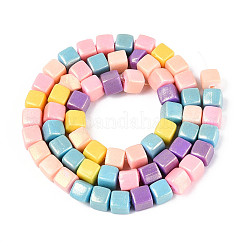 Handmade Polymer Clay Beads Strands&nbsp;CLAY-N013-25A-05