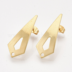 201 Stainless Steel Stud Earring Findings&nbsp;STAS-S079-54A