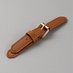 バッグ製造用の模造皮革合金ボタンダウン金属ボタン  キャメル  11.9~14.9x2.15x1.45cm&nbsp;FIND-WH20010-04A