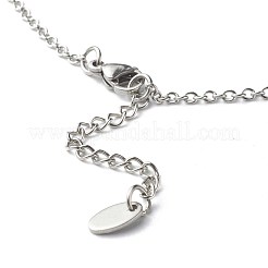 Bullet Faceted Natural Green Aventurine Pendant Necklace&nbsp;NJEW-JN03601-05