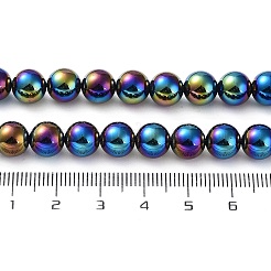 Electroplated Dyed & Heated Natural Black Agate Beads Strands&nbsp;G-Z038-B05-02FR