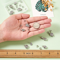 28Pcs 6 Style Brass Box Clasps&nbsp;FIND-TA0001-53
