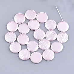 Shell Pearl Beads Strands&nbsp;LS-SSHEL-T007-22D