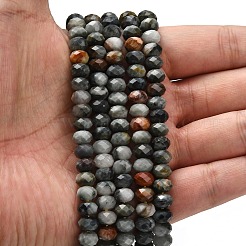 Natural Eagle Eye Stone Beads Strands&nbsp;G-Z111-A11-02