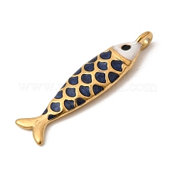 304 Stainless Steel Enamel Pendants&nbsp;STAS-B128-52G-04