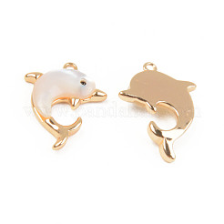 Natural White Shell Mother of Pearl Shell Pendants&nbsp;SHEL-T017-26G