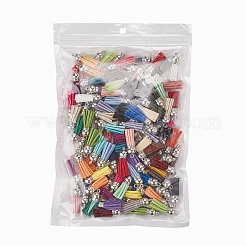 120Pcs 30 Colors  Faux Suede Tassel Pendant Decorations&nbsp;FIND-YW0001-14P