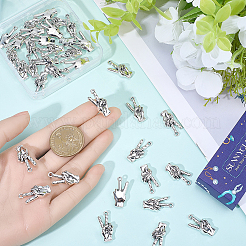 40Pcs Tibetan Style Alloy Pendants&nbsp;FIND-SC0021-77