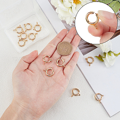Brass Spring Ring Clasps&nbsp;KK-PH0003-31