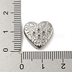 Tarnish Resistant 304 Stainless Steel Beads Rhinestone Settings&nbsp;STAS-A091-08P
