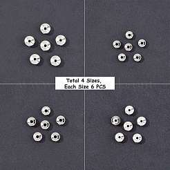304 Stainless Steel Beads Rhinestone Settings&nbsp;STAS-UN0008-49P