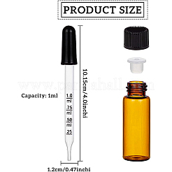 Glass Essential Oil Empty Perfume Bottle Sets&nbsp;DIY-BC0010-89