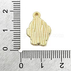 亜鉛合金エナメルペンダント  動物チャーム  ゴールドカラー  ひよこ  17.5x12.5x1.5mm  穴：1.5mm&nbsp;FIND-Z080-01G-04