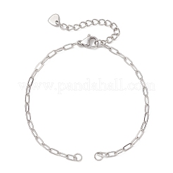 304 Stainless Link Chain Bracelet Making&nbsp;AJEW-JB01497-01