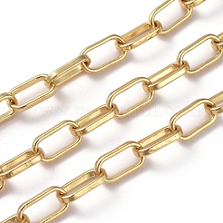Soldered Brass Paperclip Chains&nbsp;CHC-G005-19G