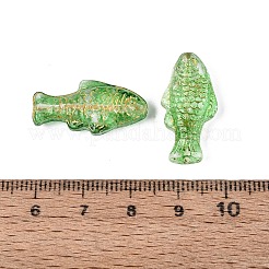 Baking Paint Transparent Glass Beads&nbsp;DGLA-N018-22A