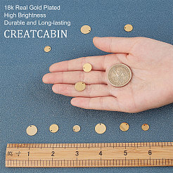 60Pcs 3 Style Brass Charms&nbsp;KK-CN0001-20