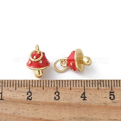 Brass Enamel Pendants&nbsp;KK-D336-05G-03