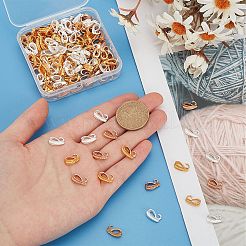 180Pcs 3 Colors Alloy Peg Bails&nbsp;FIND-SP0002-04