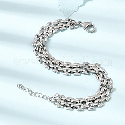 9.5MM 304 Stainless Steel Panther Chains Bracelets for Man and Women&nbsp;SA-CBAB767-14P
