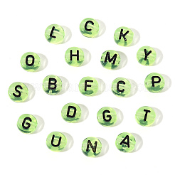 Transparent Light Green Acrylic Beads&nbsp;TACR-YW0001-09B