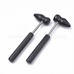 Natural Blackstone  Hand Massage Sticks&nbsp;DJEW-N002-01A