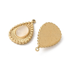 304 Stainless Steel Pendants&nbsp;STAS-Z122-09G
