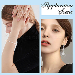 Natural Cultured Freshwater Pearl Potato Connector Charms&nbsp;PALLOY-SC00011