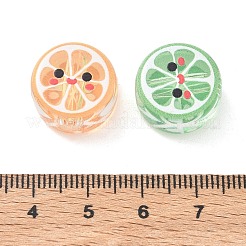 Printed Transparent Acrylic Beads&nbsp;MACR-BM0002-01A