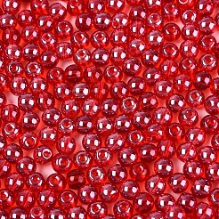 Transparent Glass Seed Beads&nbsp;SEED-N007-33A-04