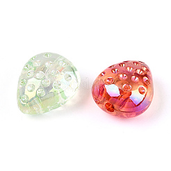 UV Plating Transparent Acrylic Beads&nbsp;OACR-N146-05